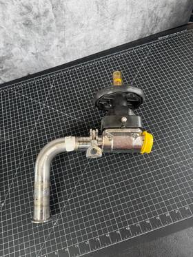 1.5-f-419-6-3-h-913s Itt Sanitary Diaphragm Valve 1-1/2 Inch Pas