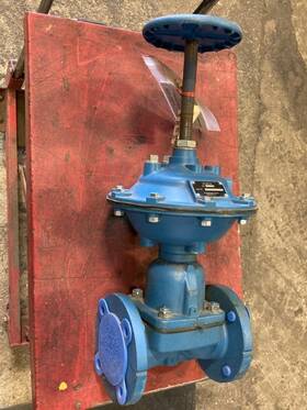 051484 Itt 3325 Dia-flo Diaphragm Valve 2 1/2 Inch S/n