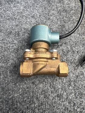 S211ab02k4dg1 Itt General Controls 1/2 Inch 2 Way 120v 1 250psi Solenoid Valve Used
