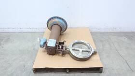 12-815w-11-3600ta-a Jamesbury Pneumatic Stainless Wafer Control Valve 12in