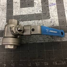 6f-3600tt-b Jamesbury 1000 Cwp 1 Inch Cf8m Stainless Ball Valve Lz23e