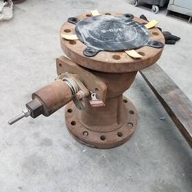 7300stg312236xtz1hh Jamesbury Size 6 Inch Flanged Ball Valve No Handle Class 300