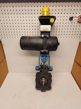 815l-11-2236-tt Jamesbury Wafer-sphere 3 Inch Valve With Sp52sr80-b Actuator And Display