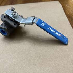 2236 Jamesbury 9fb 3/8 Inch Npt Ball Valve 2000 Cwp Xtb