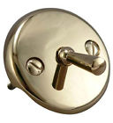 K826-1dspb Keeney Bath Drain Triplever Face