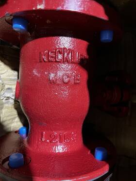 Bvf1rf2rcsrgsl-300 Keckley Ball Valve 3 Inch Flanged 285 Psi 45al81 New