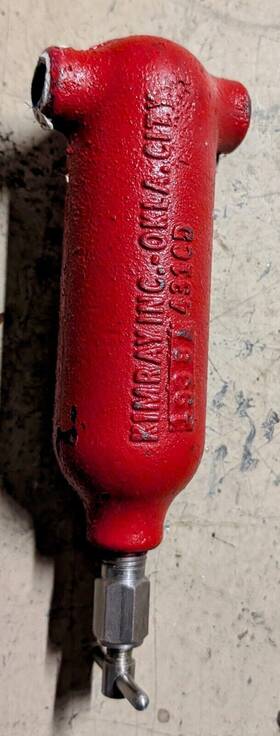 431cd Kimray Drip Pot Valve 1/4 Inch Npt 300
