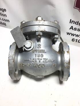 1zh5x Kitz Wcb Swing Check Valve 2 Inch Steel Class 150