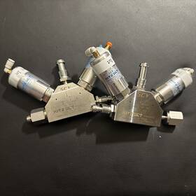 B23vtd4c-vfvnvnp-1206c-fa Kitz Sct Qty 2 3-way Diaphragm Valve B23vtd4c-vfvvp-1775-fa