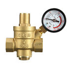 Kkb575206 Npt Adjustable Water Pressure Regulator Reducer With Gauge 6954333563548