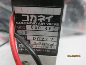 050-4e1 Koganei Lot Of 21 Ltd. Solenoid Air Valves