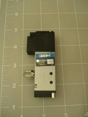 T13443 Koganei V112e1 Solenoid Vacuum Valve Square Type V112 Series