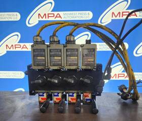 Jb2800-m0 Kosmek Jb2800-mo Lube System Valve Bank