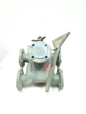 72-39aaf-3 Kraissl Manual Iron Flanged 6-way Transfer Valve 2in