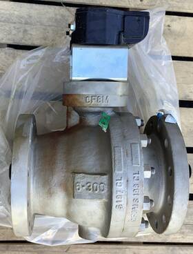 Q-1500s Krombach 1027/a-c Kh Nps 6 Inch Ball Valve With Pro-gear Actuator F28