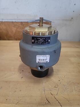 337-j01ake-0015 Kunkle 0337-j01ake Pressure Safety Relief Valve 2.5 Inch 15 Psi 1436 Scfm Read