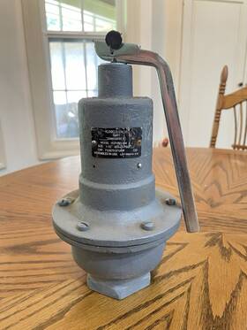0537-g01-hm Kunkle Used Water Pressure Relief Valve 1-1/2 Inch 75 Psi 1 Of 2