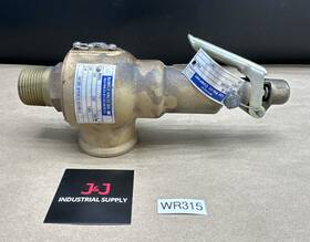 6010fem01-km0125 Kunkle Valve 6010fe01 / 1 Inch 118psig Pressure Repaired