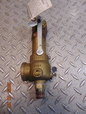 918bdce06bje Kunkle Safety Relief Valve 1/2 Inch 33 Gpm