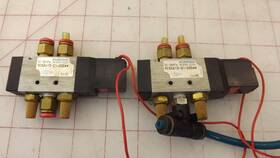 Rcs2413-01-200 Kuroda Lot Of 2 Solenoid Valve T31675