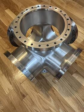 C6-1000 Kurt J. Lesker 10 Inch 6 Way Conflat Uhv Fitting
