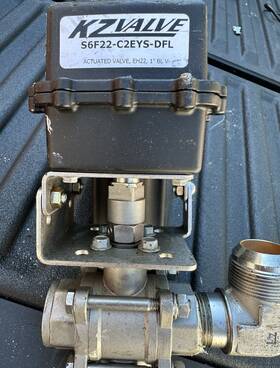 C2eys-dfl Kz Valve 17g8m Actuator Sn-17g8m 1 Inch Eh22 1.5s 12/24vdc