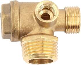 Jso7i0zx9a8e Lantro Js Brass Air Compressor Check Valve Kit 1/2ftft Male Pipe X Compression Usa