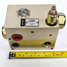 Opv-1333 Laser Alignment Inc. 41088-01 Hydraulic Manifold Valve Untested