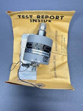 Rd10280h3 Lear Siegler Isobaric Relief Valve