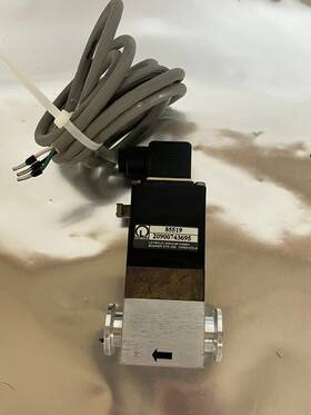 151171 Leybold 85519 Burkert Vacuum Purge Gas Valve /