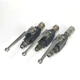 Hbv12-n Lha Hbv12 4500psi Ball Valve Lot - Hydraulic Fittings Lever 93 1125
