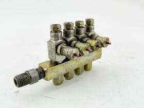 Sl-32 Lincoln 4 Port Grease Injectors 1/4 Inch Manifold