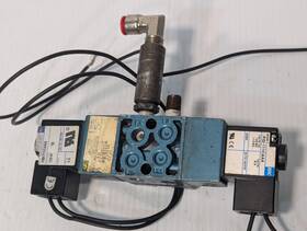 122c-11-pi-111ca Mac Manifold With Dual Pid-111caaa Solenoid Valves 110/120v