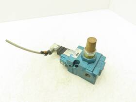 56c-12-591jd Mac 130b-591jd Pneumatic 3 Position 2 Way Solenoid Valve 3/8 Inch Npt 24vdc
