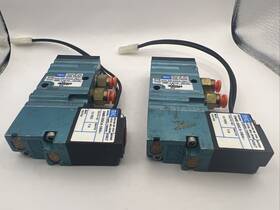 411a-a0a-dm-ddca-0ba Mac 411aaoadmddcaoba 2x Solenoid Valve 12vdc Coil Dmb-ddca-oba - Used