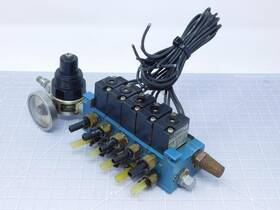 45a-3a1-dffa-1ba Mac Solenoid Valve Assembly With 5 Valves And Regulator T124757
