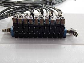45a-nac-ddaj-1kd Mac Lot Of 10 Solenoid Valve With Manifold T87959