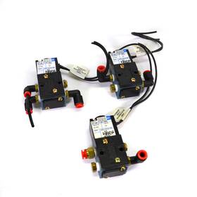 611b-11-611ba Mac Lot Of 3 24 Vdc Electromagnetic Solenoid Valve Module
