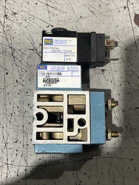 713c-12-pi-1111b Mac Solenoid Valve Used Free Shipping