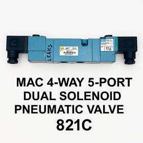 821c-pm-111jf-152 Mac 4-way 5-port Dual Solenoid Pneumatic Valve - Broken