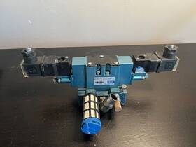 Mv-a1c-a211-cf-dffj1jj Mac Solenoid Valve With Manifold Mb-a1c-131 Coil 24vdc