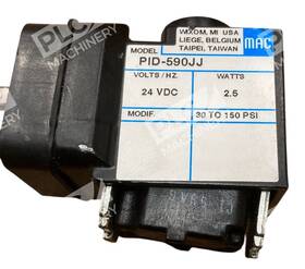 Pid-590jj Mac 24vdc 2.5w 30-150psi Valve