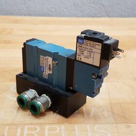 27a-13-b1d-dm-djaj-1kd Mac Valve Solenoid 30-120 Psi - Used