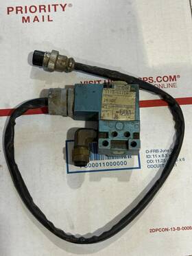 111b-611ca Mac Valves Solenoid N/c Valve 24vdc 1/8 Npt And Connector Cord