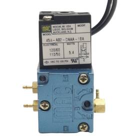 45a-ab2-daaa-1ba Mac Valves Solenoid Valve 4-way 120psi #10-32 Unf 110-120vac Coil