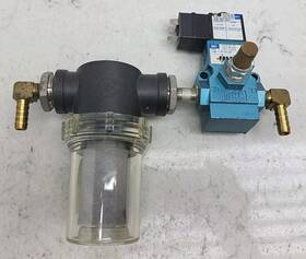 55b-11-pi-501jd Mac Valves Solenoid Valve Pid-501jd With Ron-vik Inline Strainer