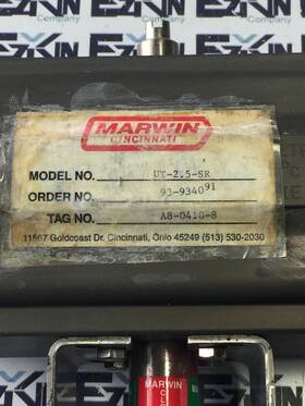 A8-0410-8 Marwin Ut-2.5-sr/a8-0410-8 Pneumatic Actuator For Ball Valve