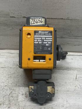 808-2 Maxon 3/4 Inch Shutoff Valve 125 Psi Pre Owned