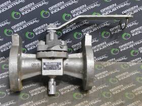 S8-g-s8 Mccanna S8-g-s8/kms Used 1 In S601 Stainless Steel Ball Valve Cl150 Cf8m