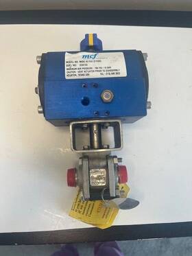 Frs66tet Mcf 1/2 Inch Control Valve With Msr 40 F04 Actuator